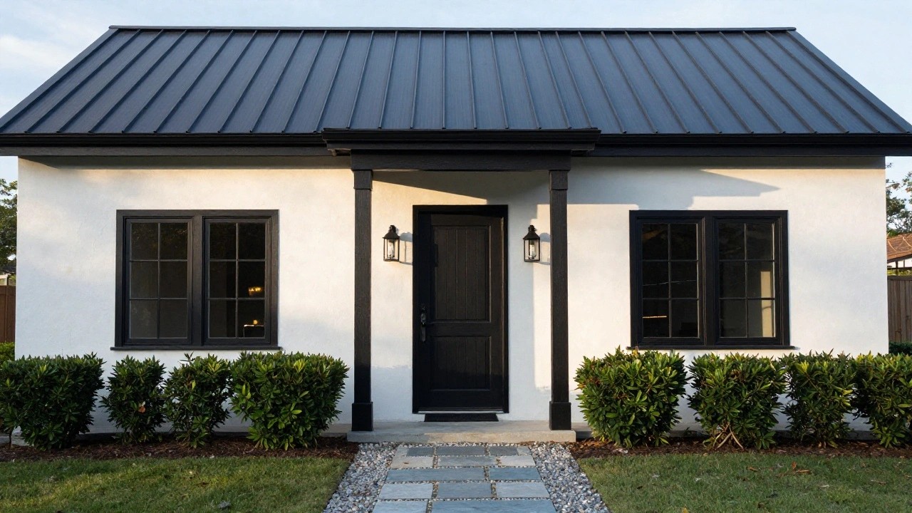 19 Bold Black And White House Exterior Ideas For Striking Contrast ...