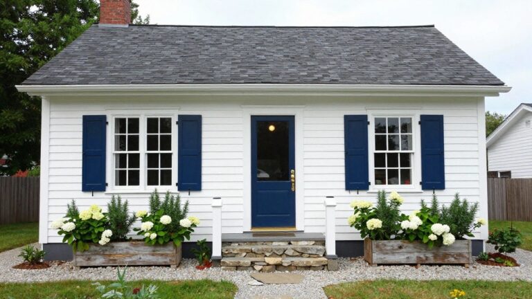 23 Fresh White House Exterior Ideas That Feel Bright And Airy